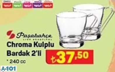 PAŞABAHÇE KULPLU BARDAK PAŞABAHÇE KULPLU BARDAK